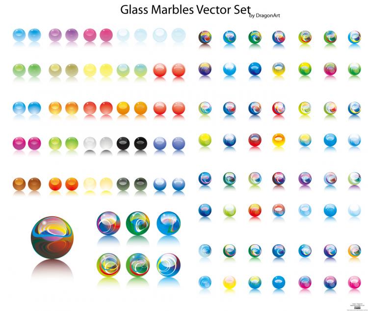 free vector Lights crystal ball vector material